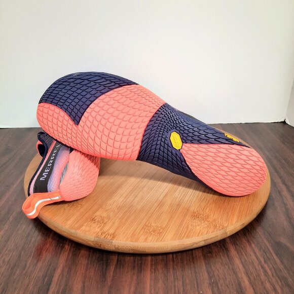 Merrell Vapor Glove 2 Womens 10 Shoes Crown Blue Barefoot Trail Running Sneakers - Picture 8 of 10